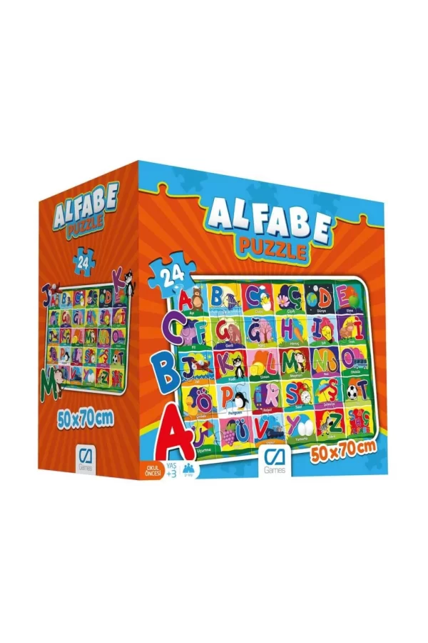 Nessiworld  Games Alfabe Puzzle 24 Parça 5027