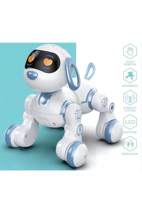 Nessiworld  GAW-6601 Kumandalı İnteraktif Akıllı Robot Köpek -Vardem Oyuncak