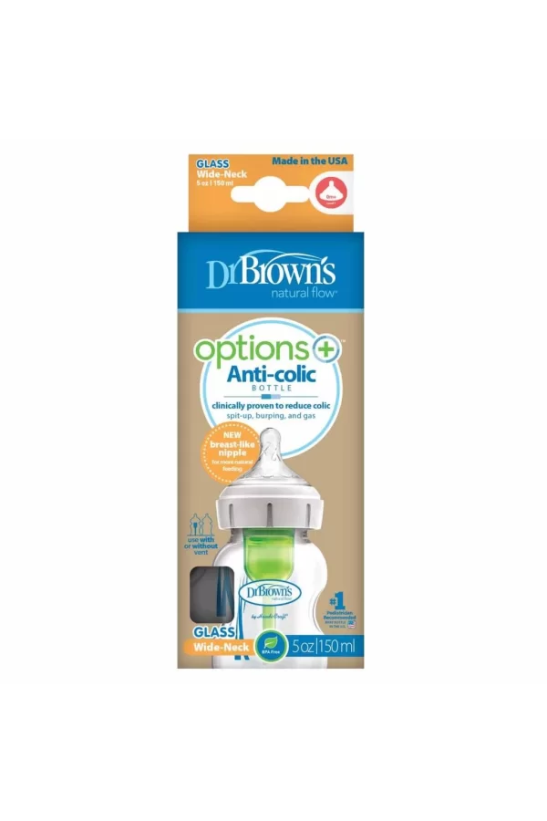Nessiworld    Geniş Ağız Cam Biberon 150 ml (Yeni)