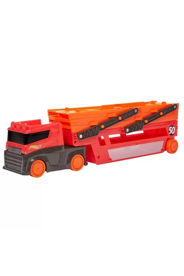 Nessiworld GHR48 Hot Wheels Mega Tır (Kırmızı-Turuncu)
