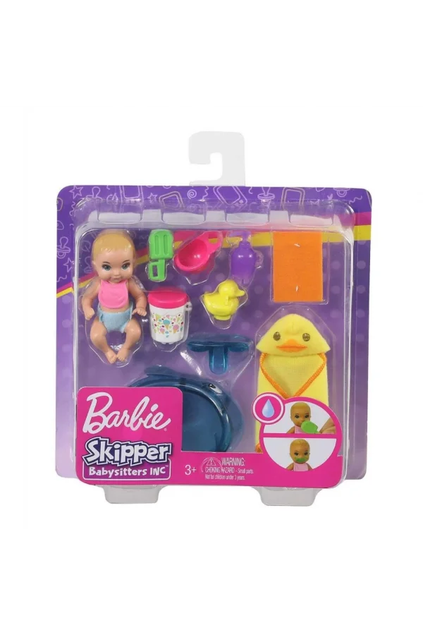 Nessiworld GHV83 Özellikli Minik Bebekler Barbie Bebek Bakıcısı