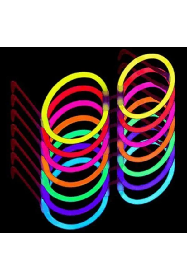 Nessiworld  GlowStickPartiGözlüğüGlowPartisiYuvarlakŞekilliFosforluGözlük6Adet