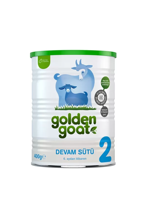 Nessiworld  Golden Goat 2 Keçi Sütlü Devam Sütü 6-12 Ay 400 Gr
