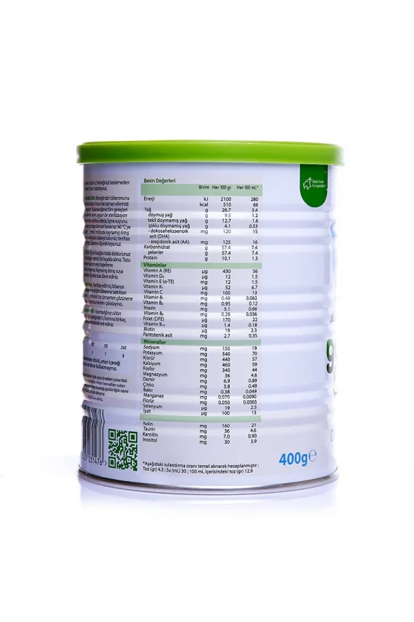 Nessiworld  Golden Goat 2 Keçi Sütlü Devam Sütü 6-12 Ay 400 Gr