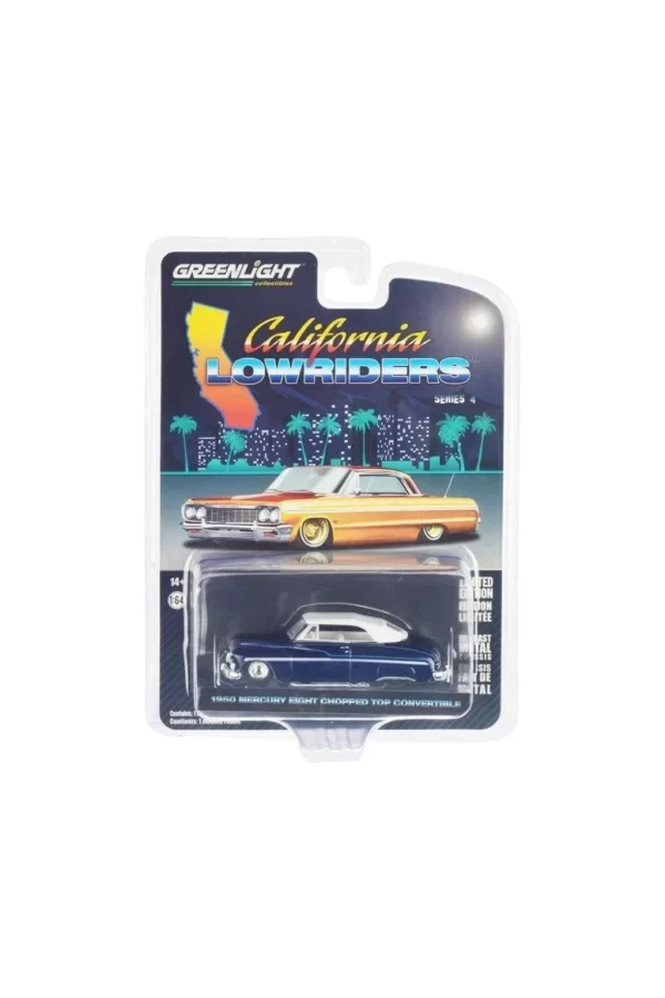 Nessiworld Greenlight 1/64 1950 Mercury Eight Chopped Top Covertible