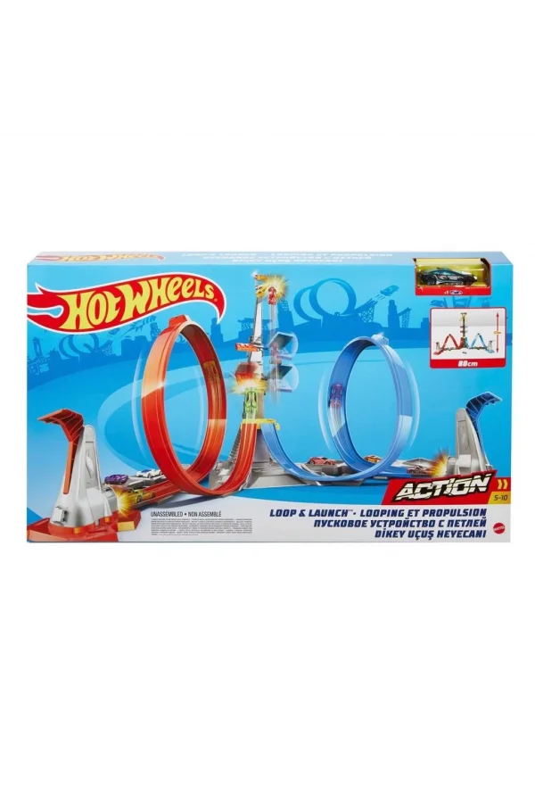 Nessiworld GRW39 Hot Wheels Dikey Uçuş Heyecan Yarış Seti