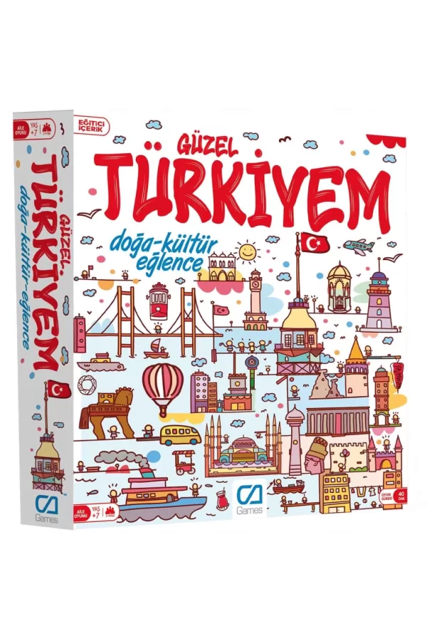 Nessiworld  Güzel Türkiyem Kutu Oyunu