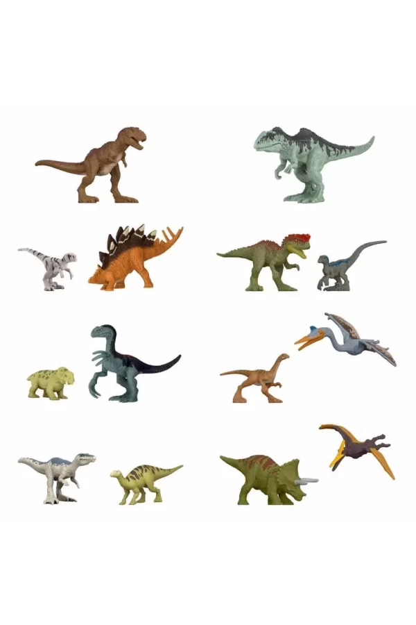 Nessiworld GWP38 Jurassic World Sürpriz Paketli Mini Dinozor Figürleri