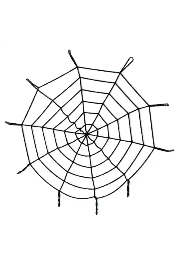 Nessiworld  Halloween Cadılar Bayramı Örümcek Ağ Dekor Siyah 1.5 Metre