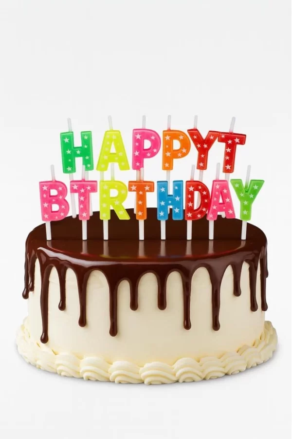 Nessiworld  Happy Birthday Renkli Mum