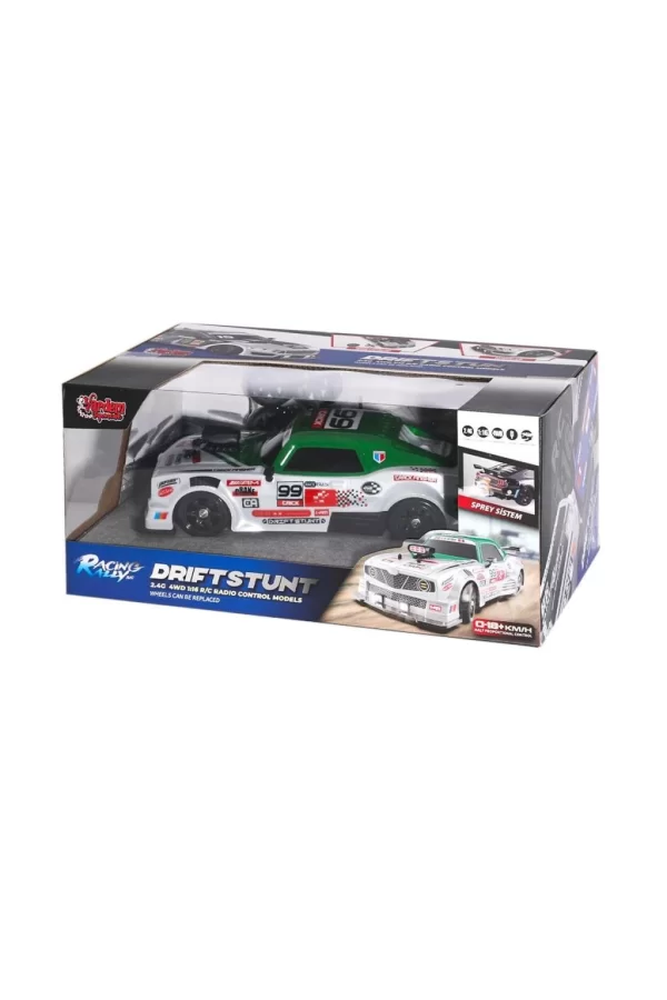 Nessiworld HB-SC16A08 Kumandalı 4x4 Drift Araba Işıklı ve Buharlı -Vardem Oyuncak