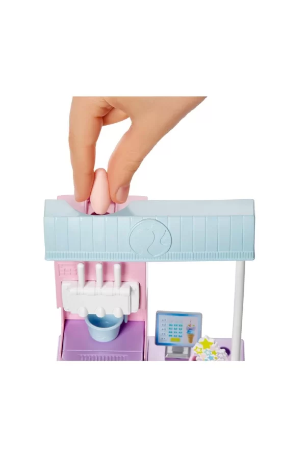 Nessiworld HCN46 Barbie Dondurma Dükkanı Oyun Seti, Barbie Ben Büyüyünce