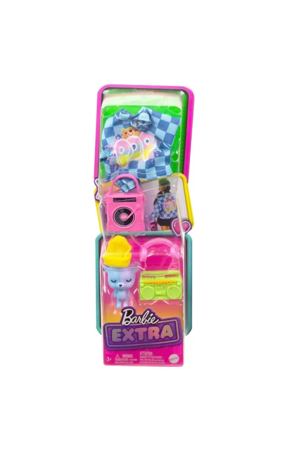 Nessiworld HDJ38 Barbie Extra Hayvan Dostları ve Kıyafet Paketleri