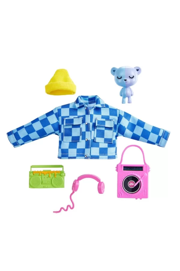 Nessiworld HDJ38 Barbie Extra Hayvan Dostları ve Kıyafet Paketleri