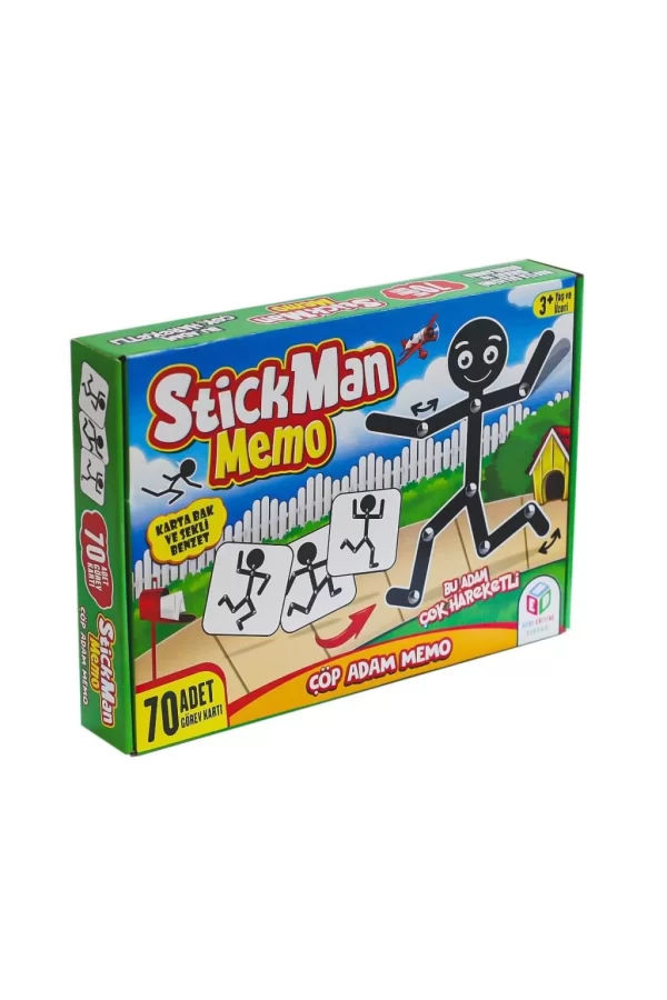 Nessiworld  HED 109 Çöp Adam Stick Man Oyunu -Hobi Oyuncak
