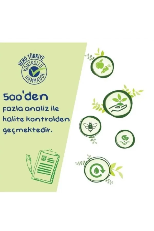 Nessiworld Hero Baby Organik Erik Püresi Kavanoz Mama 120 Gr