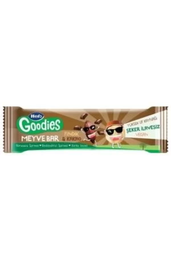 Nessiworld Hero Goodies Findık Kakao Meyve Bar 30 Gr