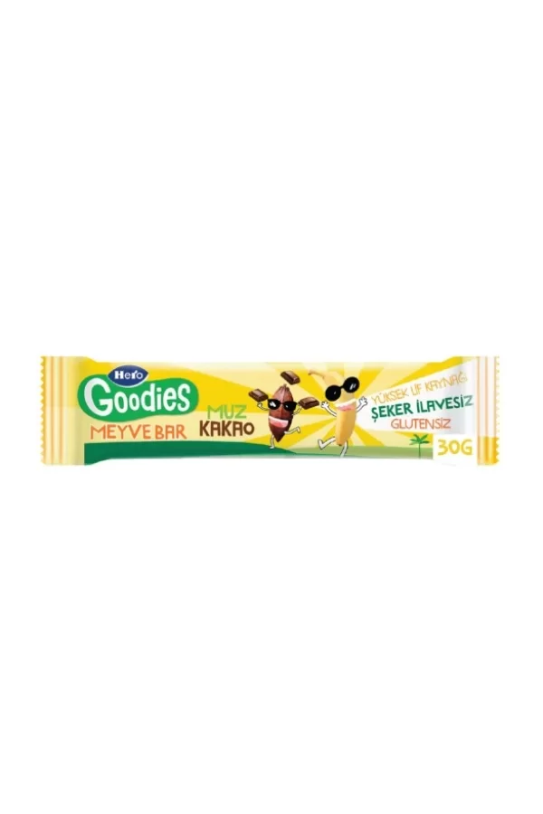 Nessiworld Hero Goodies Muz Kakao Meyve Bar 30 Gr