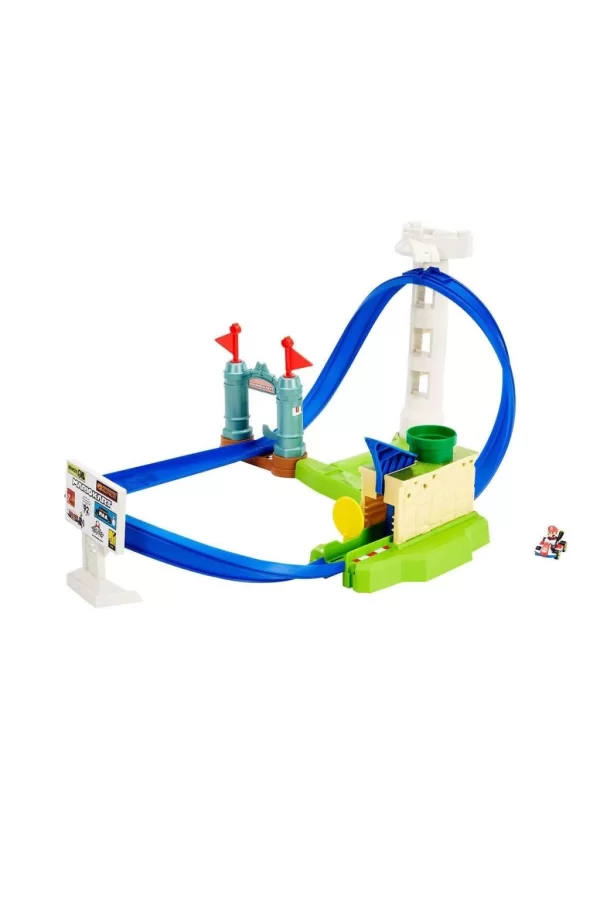 Nessiworld HGK59 HW Mario Kart Keskin Dönüşler Pist Seti /Hot Wheels