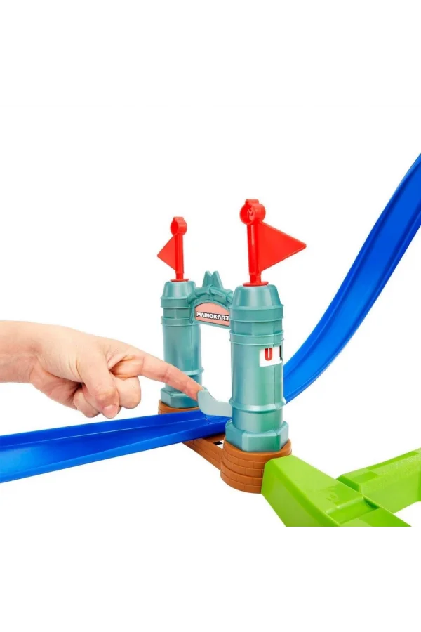 Nessiworld HGK59 HW Mario Kart Keskin Dönüşler Pist Seti /Hot Wheels