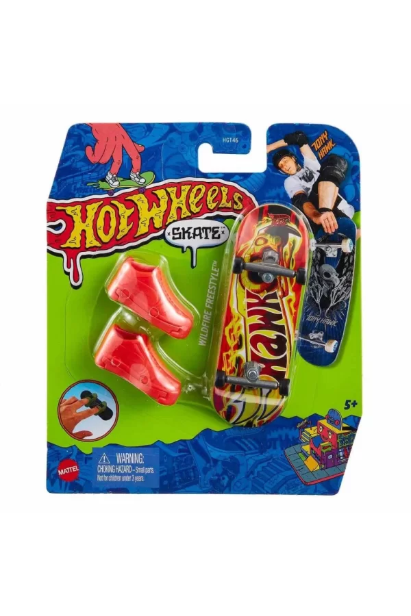 Nessiworld HGT46 Hot Wheels Skate Parmak Kaykay ve Ayakkabı Paketleri