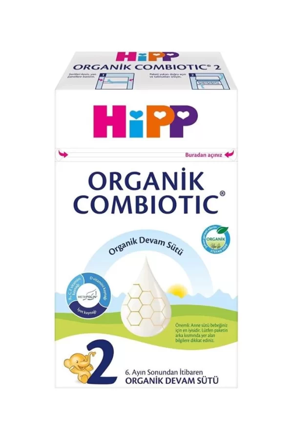 Nessiworld  Hipp 2 Organik Combiotic Bebek Sütü 600 Gr