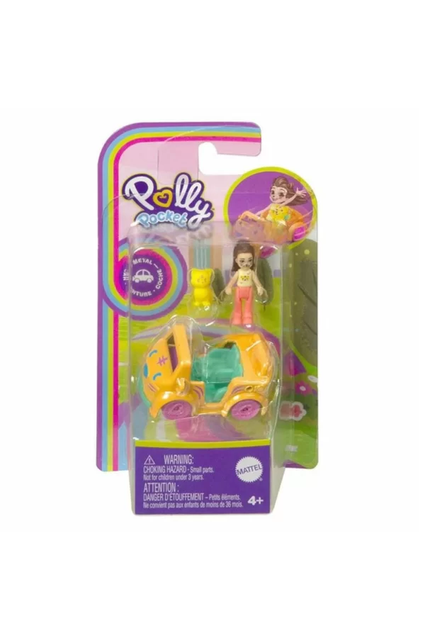 Nessiworld HKV55 Polly Pocketın Muhteşem Araçları Oyun Setleri