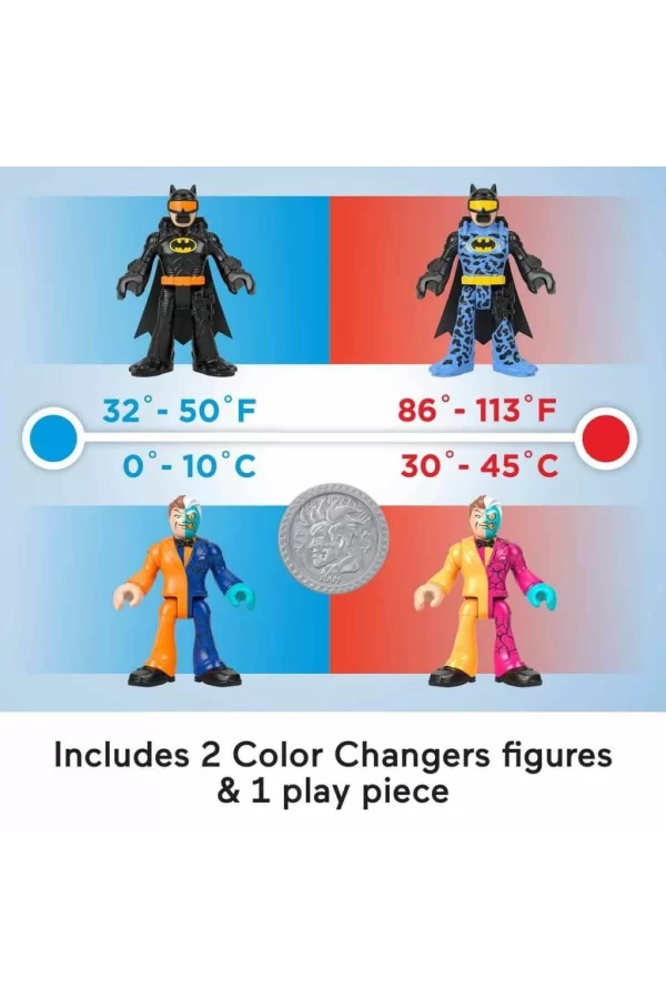 Nessiworld HMX60 Imaginext® DC Super Friends™Color Changers Temel Figür Seti