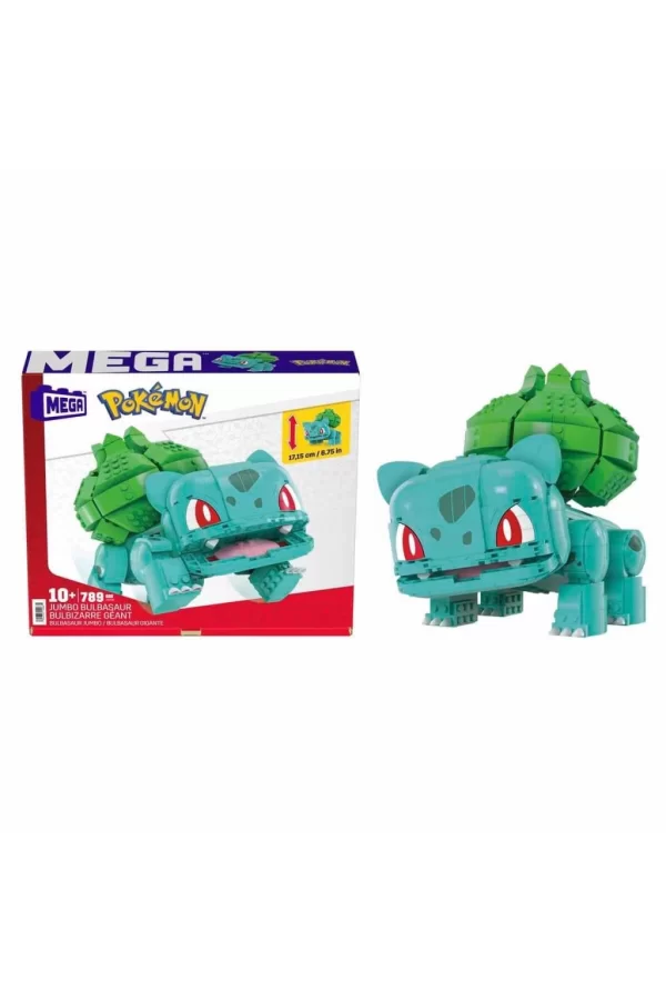 Nessiworld HNT96 MEGA Pokémon™ Jumbo Bulbasaur 789 parça +10 yaş