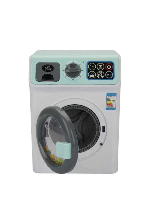 Nessiworld  Hommy Sesli ve Işıklı Yeşil Çamaşır Makinesi