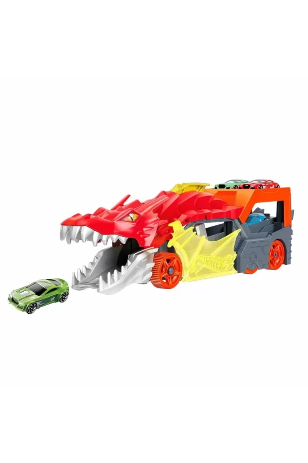 Nessiworld  Hot Wheels Fırlatıcı ve Taşıyıcı Ejderha GTK42