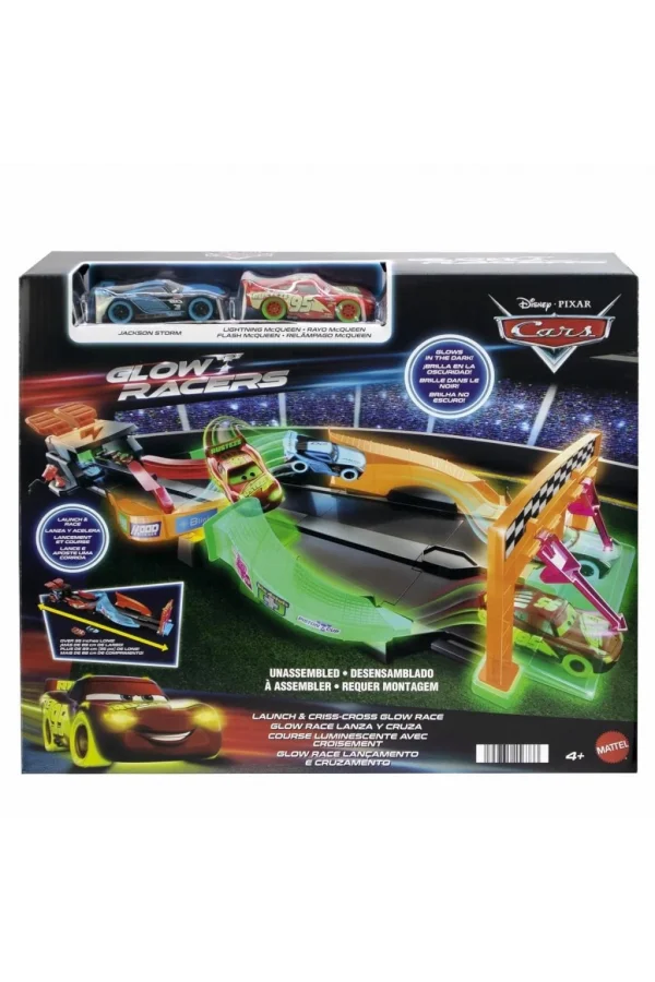 Nessiworld HPD80 Cars Karanlıkta Parlayan Yarışçılar Pist Seti