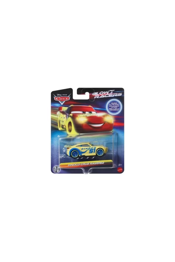 Nessiworld    HPG76 Cars Karanlıkta Parlayan Yarışçılar Tekli Karakter Araçlar