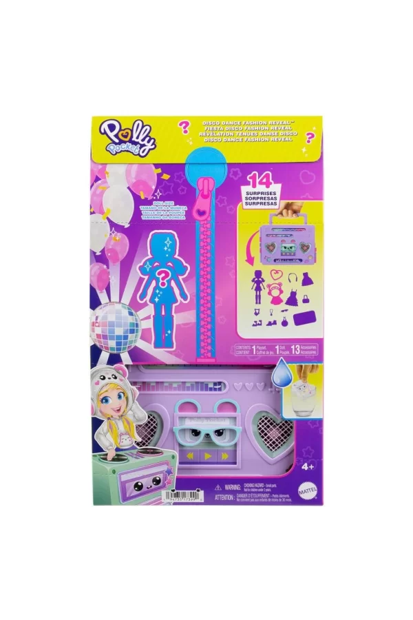 Nessiworld  HRD65 Polly Pocket Radyo Temalı Moda Eğlencesi Oyun Seti