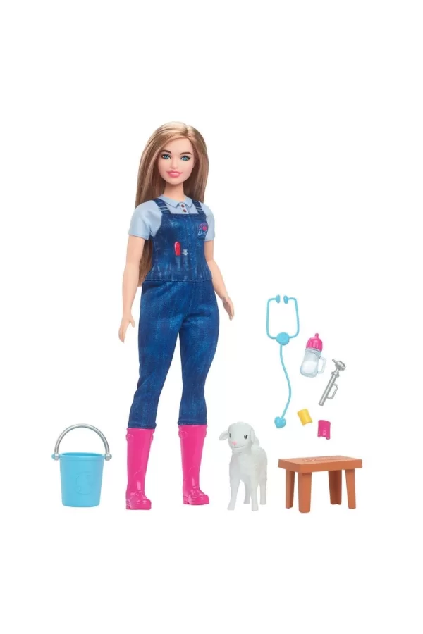Nessiworld  HRG42 Barbie 65. Yıl Deluxe Kariyer Bebekleri - Veteriner