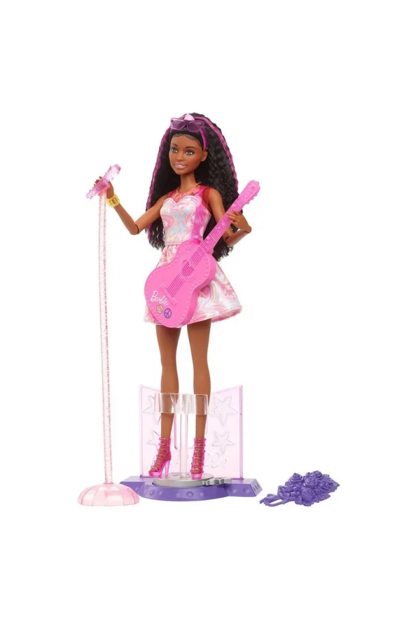Nessiworld  HRG43 Barbie 65. Yıl Deluxe Kariyer Bebekleri - Pop Yıldızı