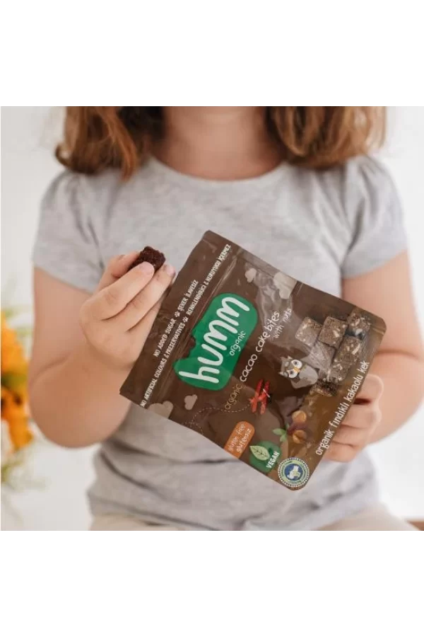 Nessiworld  Humm Organik Fındıklı Kakaolu Vegan Kek 30 Gr