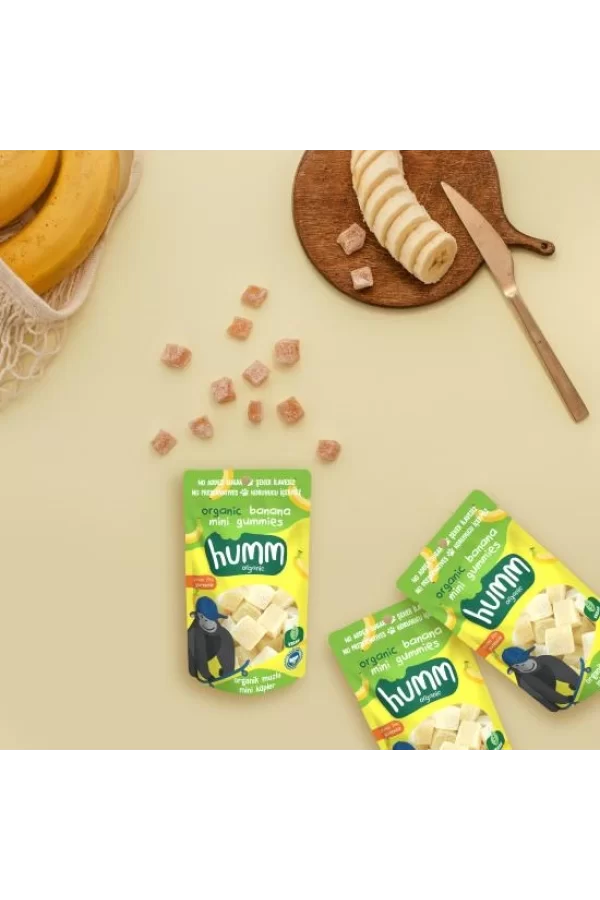 Nessiworld  Humm Organik Muzlu Glutensiz Vegan Mini Küpler 30 Gr