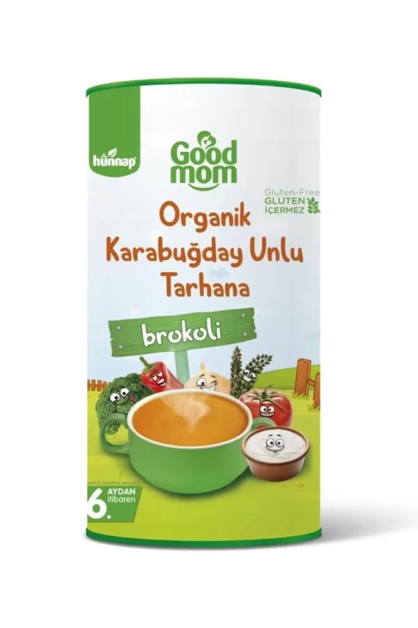Nessiworld  Hünnap Good Mom Organik Karabuğday Unlu Tarhana Brokoli 200 Gr