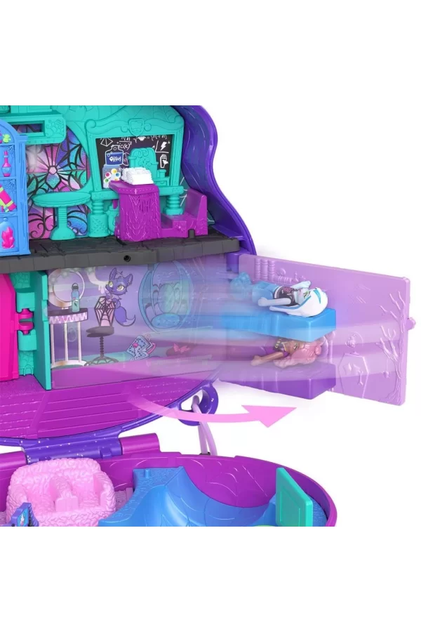 Nessiworld  HVV58 Polly Pocket - Monster High Temalı Kompakt Oyun Seti