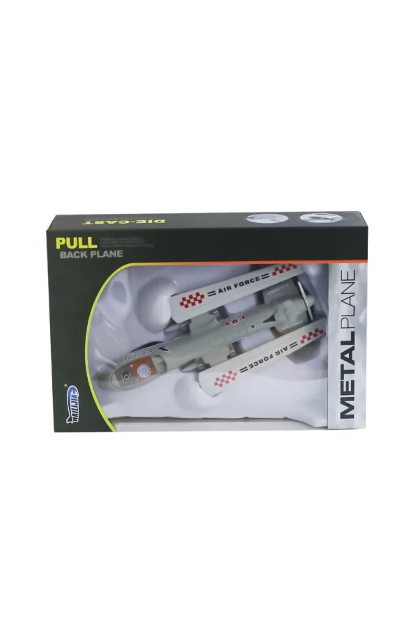 Nessiworld  HW777-19B Metal Çek Bırak Uçak -Canem Oyuncak