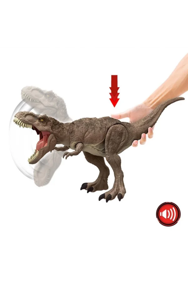 Nessiworld  HXF53 Jurassic World Saldırgan T-Rex Figürü