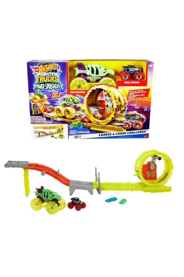 Nessiworld  HXT05 Hot Wheels Monster Trucks Power Smashers Oyun Seti
