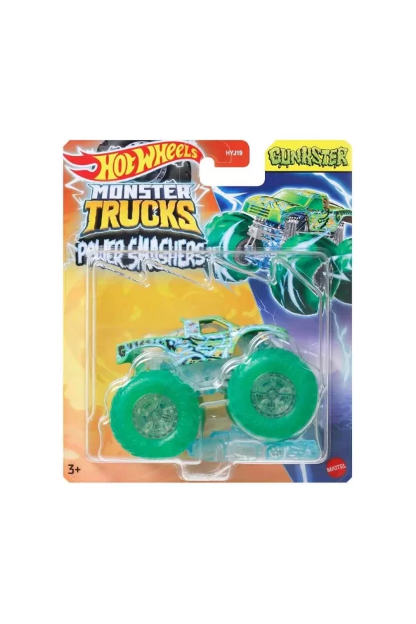 Nessiworld  HYJ19 Hot Wheels Monster Trucks Power Smashers 1:64 Arabalar