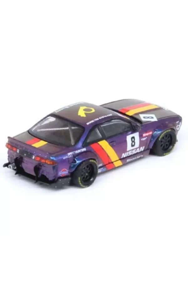 Nessiworld  Inno 1/64 Nissan Silvia S14 Boss ROCKET BUNNY Purple