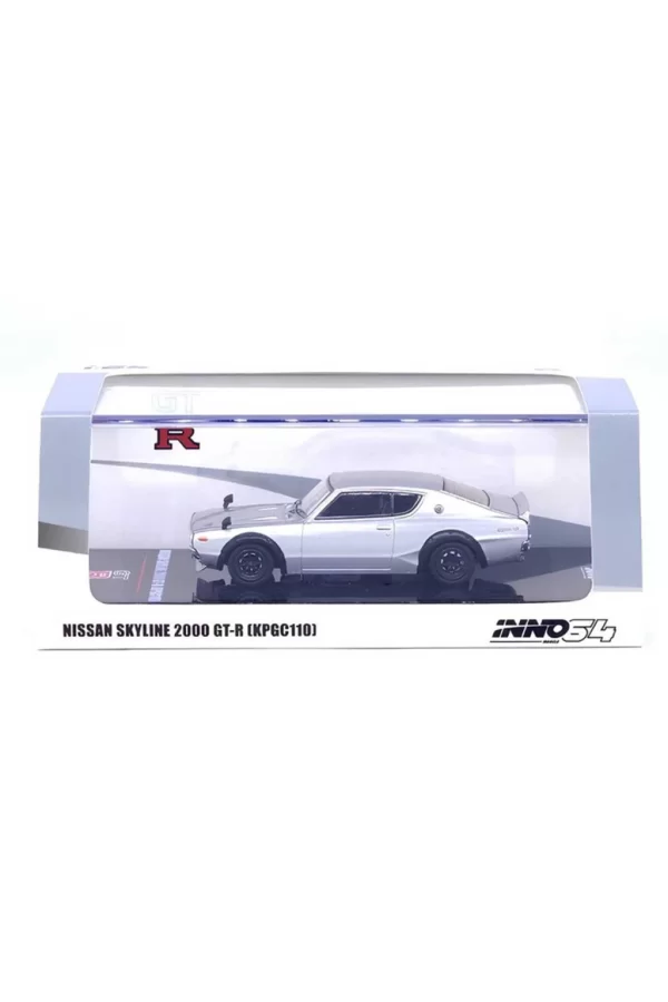 Nessiworld  Inno 1:64 Nissan Skyline Silver 200 GT-R