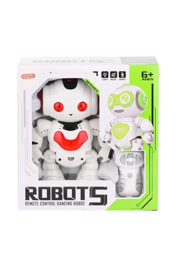 Nessiworld  J608-1  Kumandalı Dans Eden Robot -Toysan Oyuncak