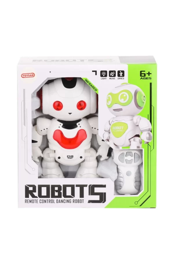 Nessiworld  J608-1  Kumandalı Dans Eden Robot -Toysan Oyuncak