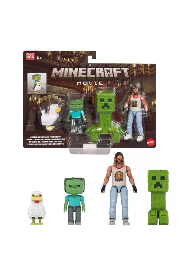 Nessiworld JGG68 Minecraft Film Figürleri - Çoklu Paket