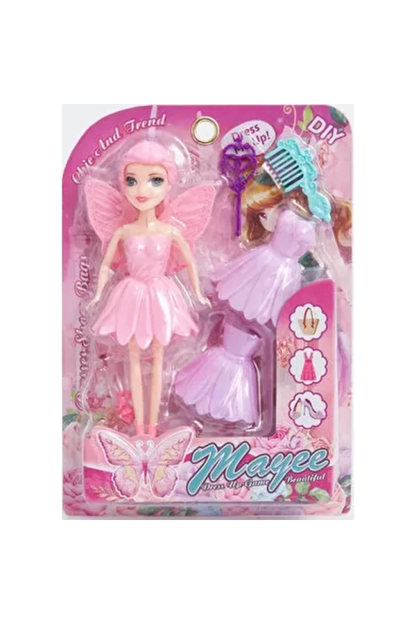 Nessiworld  Karteleda Elbiseli Bebek Set